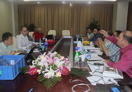 约旦王国海关总署官员及技术工程师来访